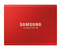 Samsung Portable SSD T5 500GB  USB 3.1 Czerwony - 490284 - zdjęcie 3